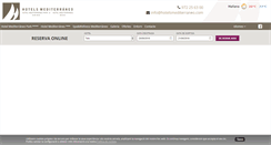 Desktop Screenshot of hotelsmediterraneo.com